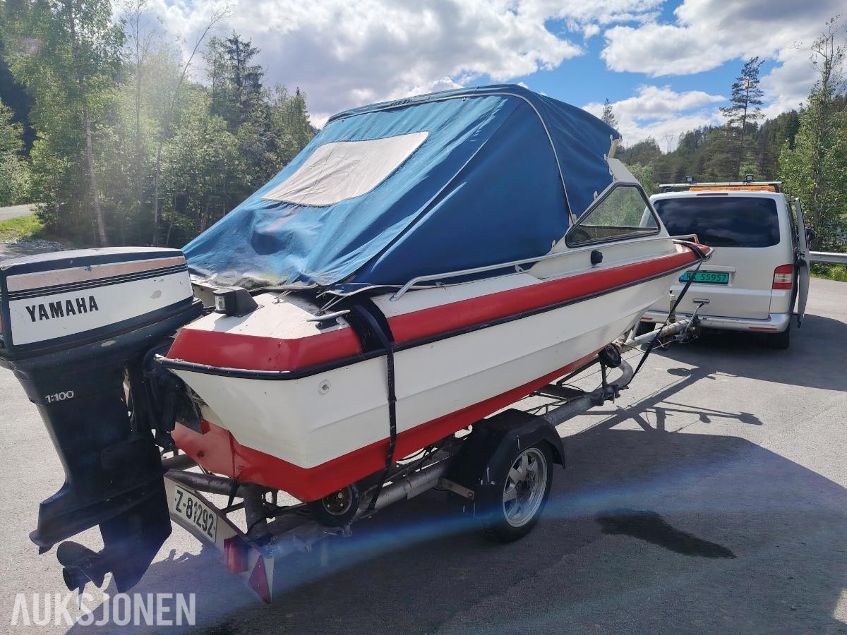 1985 Skibsplast 550 55hk Yamaha Båthenger